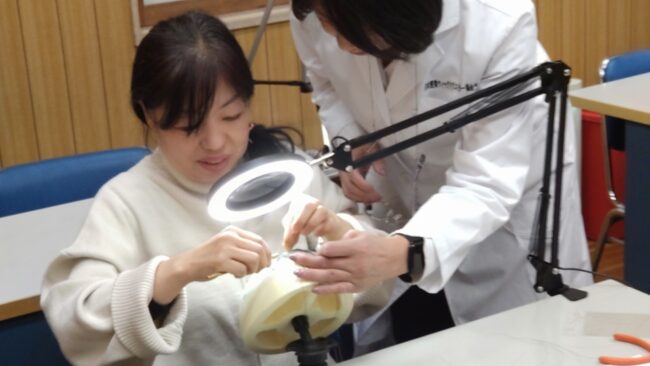 ウィッグ作り対面指導＠日本髪業ウィッグクリエイター協会®